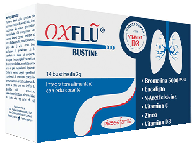 OXFLU' 14 BUSTINE - Farmacia Artemisia di Montecuollo Dott. Angelo snc