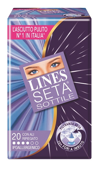 LINES SETA SOTTILE CON ALI X 20 PEZZI - Farmacia Artemisia di Montecuollo Dott. Angelo snc