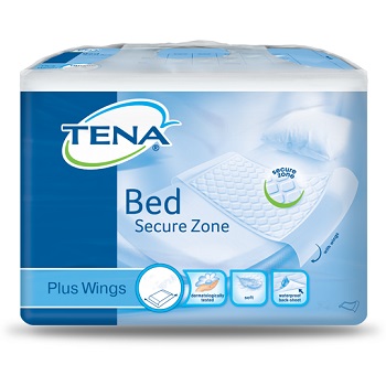 TRAVERSA PER INCONTINENZA TENA BED PLUS RIMBOCCABILE 80X180 CM PLUS 20 PEZZI - Farmacia Artemisia di Montecuollo Dott. Angelo snc