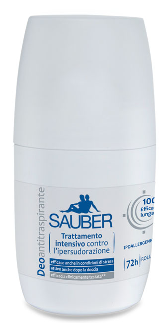 SAUBER ANTITRASPARANTE 72 ORE ROLL-ON - Farmacia Artemisia di Montecuollo Dott. Angelo snc