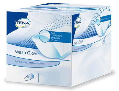 GUANTO PER IGIENE TENA WASH 50 PEZZI - Farmacia Artemisia di Montecuollo Dott. Angelo snc