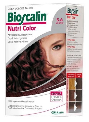 BIOSCALIN NUTRI COLOR 5,6 MOGANO SINCROB 124 ML - Farmacia Artemisia di Montecuollo Dott. Angelo snc