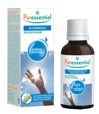 PURESSENTIEL MISCELA ENERGIA POSITIVA PER DIFFUSIONE 30 ML - Farmacia Artemisia di Montecuollo Dott. Angelo snc