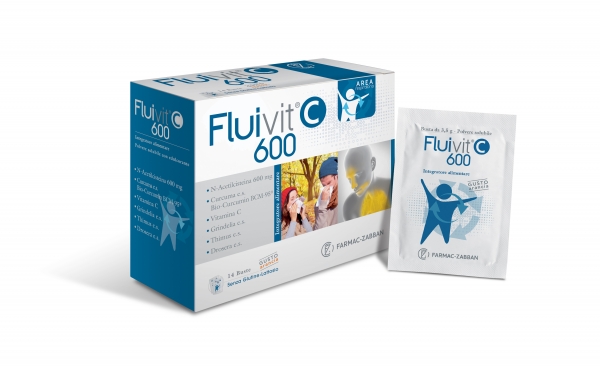 FLUIVIT C 600 14 BUSTINE - Farmacia Artemisia di Montecuollo Dott. Angelo snc