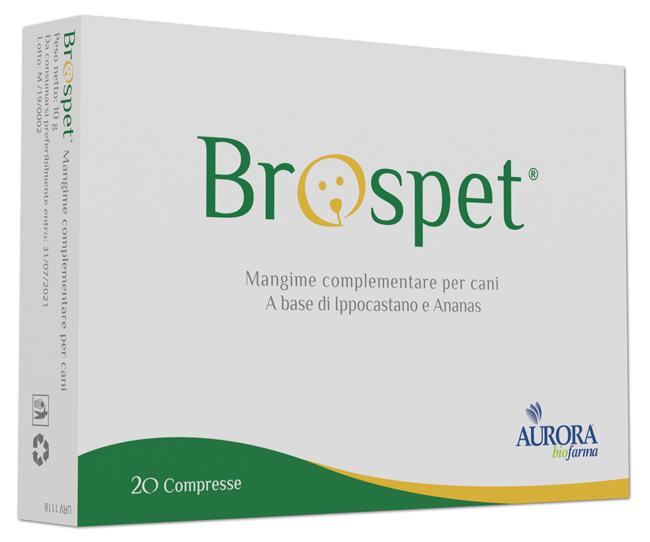 BROSPET 20 COMPRESSE - Farmacia Artemisia di Montecuollo Dott. Angelo snc