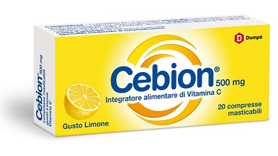 CEBION MASTICABILE LIMONE VITAMINA C 500 MG 20 COMPRESSE - Farmacia Artemisia di Montecuollo Dott. Angelo snc