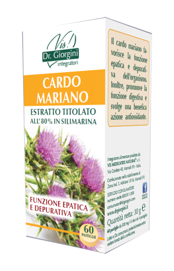 CARDO MARIANO ESTRATTO TITOLATO 60 PASTIGLIE - Farmacia Artemisia di Montecuollo Dott. Angelo snc