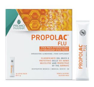 PROPOL AC FLU EFFERVESCENTE 10 BUSTINE - Farmacia Artemisia di Montecuollo Dott. Angelo snc