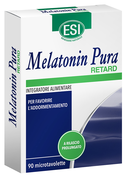 ESI MELATONIN PURA RETARD 90 MICROTAVOLETTE - Farmacia Artemisia di Montecuollo Dott. Angelo snc