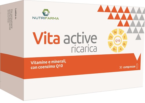VITA ACTIVE RICARICA 30 COMPRESSE - Farmacia Artemisia di Montecuollo Dott. Angelo snc