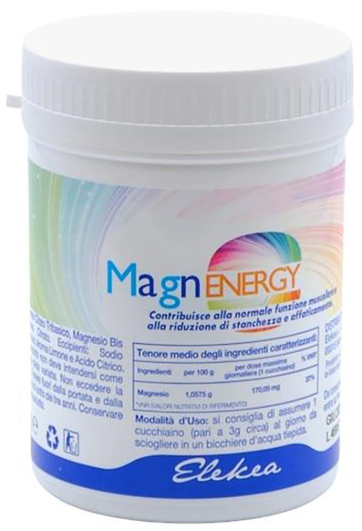 MAGNENERGY POLVERE 200 G - Farmacia Artemisia di Montecuollo Dott. Angelo snc
