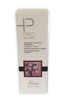 HINO NATURAL SKINCARE PRO BALANCE VELVET TOUCH CREAM CREMA MANI 30 ML - Farmacia Artemisia di Montecuollo Dott. Angelo snc