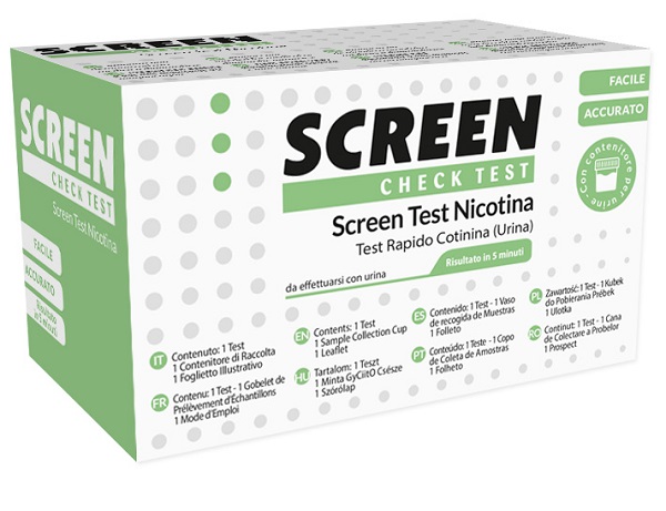 SCREEN TEST NICOTINA/COTININA URINA - Farmacia Artemisia di Montecuollo Dott. Angelo snc