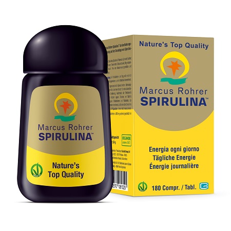 SPIRULINA MARCUS ROHRER RICARICA 180 COMPRESSE - Farmacia Artemisia di Montecuollo Dott. Angelo snc