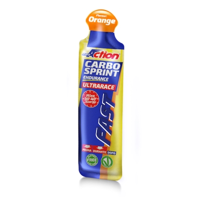 PROACTION CARBO SPRINT ULTRA RACE GEL ENERGETICO ALL'ARANCIA 60 ML - Farmacia Artemisia di Montecuollo Dott. Angelo snc