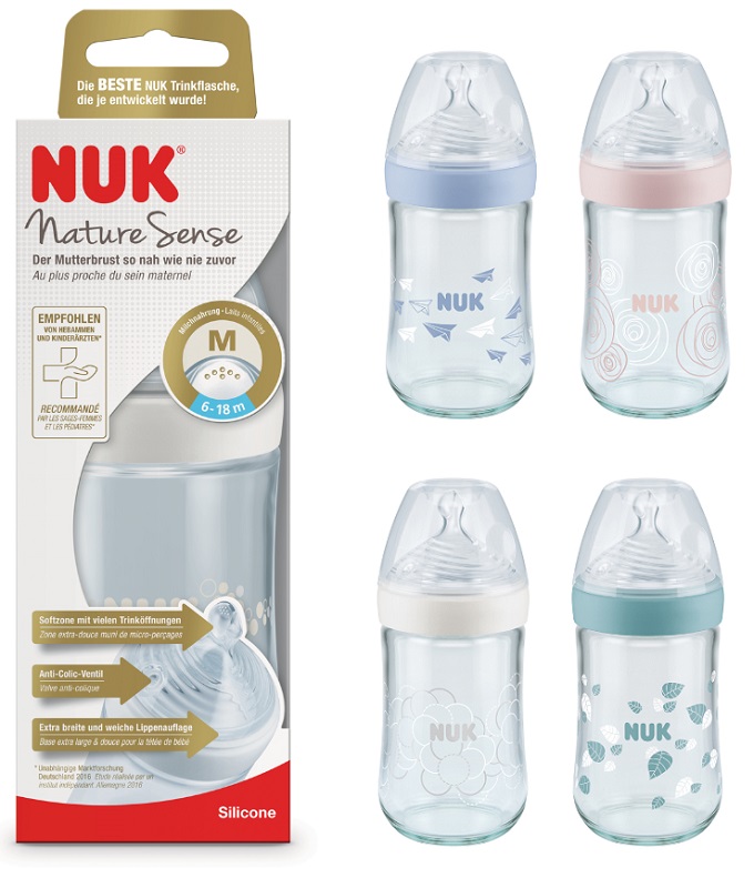 NUK BIBERON NATURAL SENSE SI 260 ML - Farmacia Artemisia di Montecuollo Dott. Angelo snc