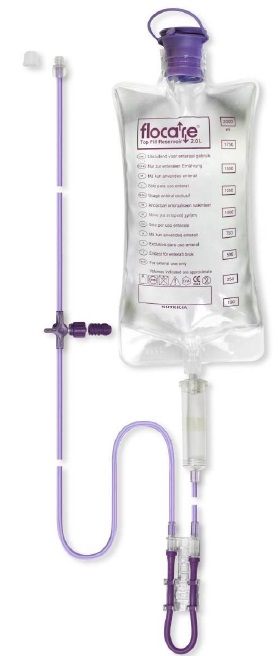 FLOCARE SACCA CON DEFLUSSORE DA 2 LITRI PER NUTRIPOMPA INFINITY - Farmacia Artemisia di Montecuollo Dott. Angelo snc