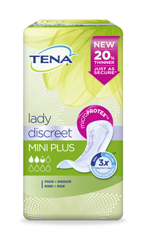 PANNOLONE SAGOMATO TENA DISCREET MINI PLUS 16 PEZZI - Farmacia Artemisia di Montecuollo Dott. Angelo snc