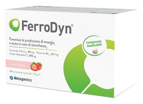 FERRODYN 84 COMPRESSE MASTICABILI - Farmacia Artemisia di Montecuollo Dott. Angelo snc
