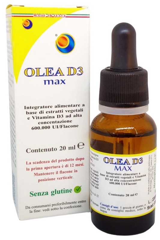 OLEA D3 MAX GOCCE 20 ML - Farmacia Artemisia di Montecuollo Dott. Angelo snc