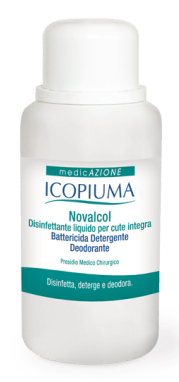 NOVALCOL DISINFETTANTE LIQUIDO ANTISETTICO CUTANEO 250 ML - Farmacia Artemisia di Montecuollo Dott. Angelo snc