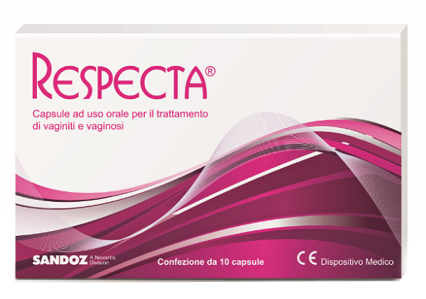RESPECTA 10 CAPSULE AD USO ORALE PER VAGINITI E VAGINOSI - Farmacia Artemisia di Montecuollo Dott. Angelo snc