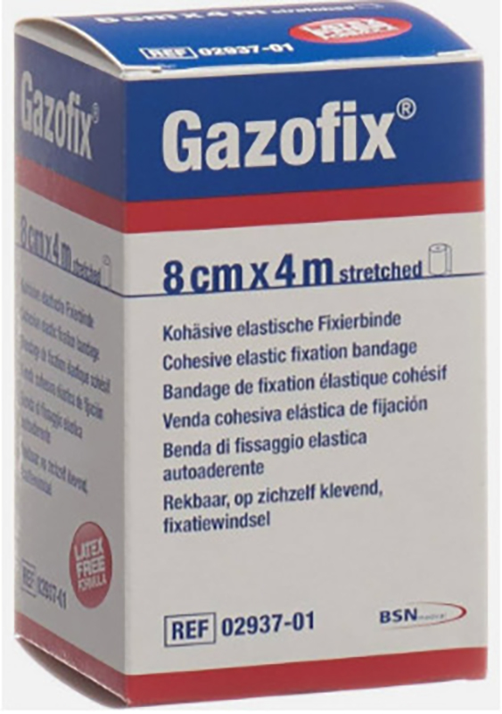BENDA ELASTICA AUTOADESIVA GAZOFIX 8X400 CM - Farmacia Artemisia di Montecuollo Dott. Angelo snc