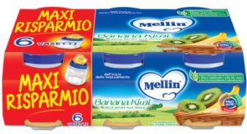 MELLIN OMOGENEIZZATO BANANA KIWI 6 X 100 G - Farmacia Artemisia di Montecuollo Dott. Angelo snc