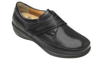 CATHERINE LEATHER + ELASTICATED WOMENS BLACK 36 FODERA  PELLE SOTTOPIEDE PELLE SCAMOSCIATA SUOLA PU CALZATA G REMOVABLE INSOLE AW17 1 PAIO - Farmacia Artemisia di Montecuollo Dott. Angelo snc