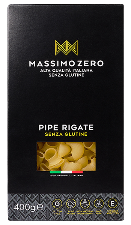 MASSIMO ZERO PIPE RIGATE 400 G - Farmacia Artemisia di Montecuollo Dott. Angelo snc