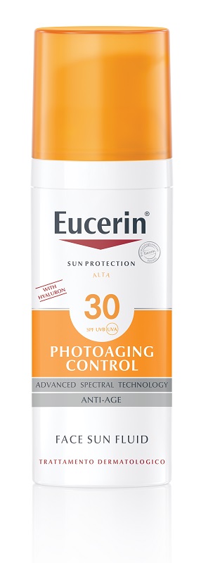 EUCERIN SUN PROTECTION SPF 30 PHOTOAGING CONTROL FACE SUN FLUID ANTI AGE 50 ML - Farmacia Artemisia di Montecuollo Dott. Angelo snc
