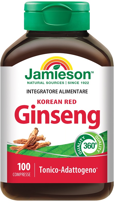 JAMIESON KOREAN GINSENG 100 COMPRESSE - Farmacia Artemisia di Montecuollo Dott. Angelo snc
