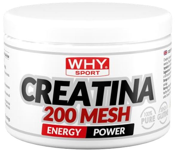 WHYSPORT CREATINA 200 MESH 200 G - Farmacia Artemisia di Montecuollo Dott. Angelo snc