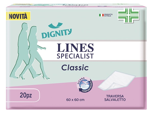 TRAVERSA LINES SPECIALIST CLASSIC TRAVERSA 60 X 60 CM 20 PEZZI - Farmacia Artemisia di Montecuollo Dott. Angelo snc