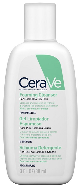 CERAVE SCHIUMA DETERGENTE VISO 88 ML - Farmacia Artemisia di Montecuollo Dott. Angelo snc