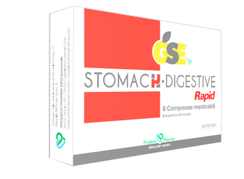 GSE STOMACH DIGESTIVE RAPID 8 COMPRESSE - Farmacia Artemisia di Montecuollo Dott. Angelo snc