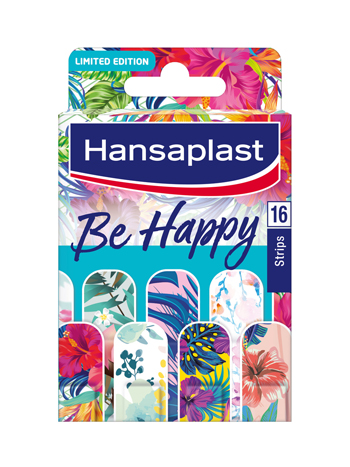 CEROTTO COLORATO HANSAPLAST BE HAPPY 16 PEZZI - Farmacia Artemisia di Montecuollo Dott. Angelo snc