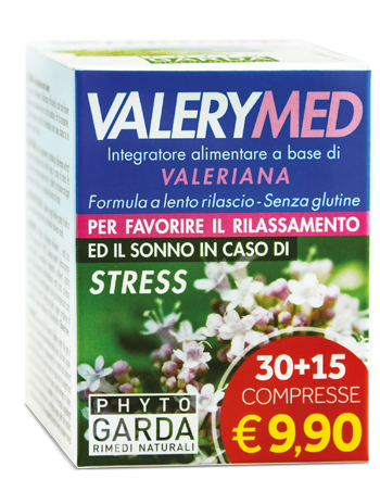 VALERYMED RILASCIO PROLUNGATO 30 + 15 COMPRESSE - Farmacia Artemisia di Montecuollo Dott. Angelo snc