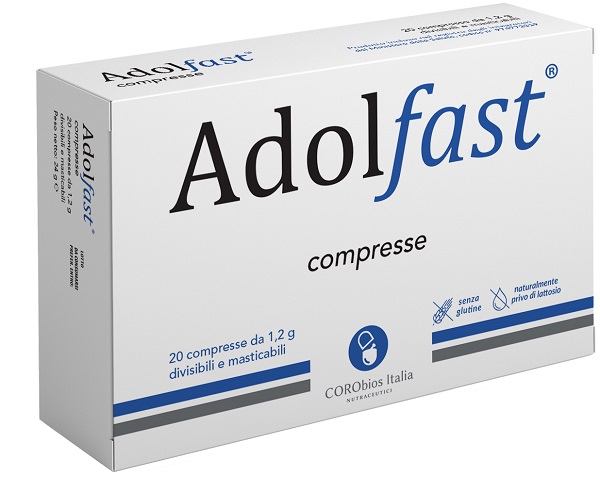 ADOLFAST 20 COMPRESSE MASTICABILI IN BLISTER - Farmacia Artemisia di Montecuollo Dott. Angelo snc