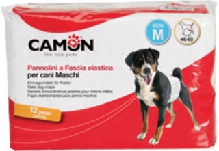 PANNOLINI A FASCIA CANI MASCHI MISURA 3 12 PEZZI - Farmacia Artemisia di Montecuollo Dott. Angelo snc