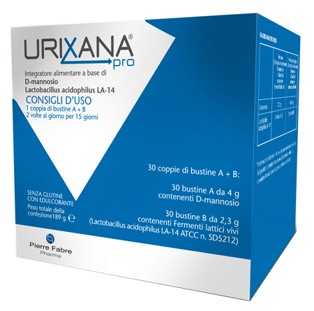 URIXANA PRO 30 BUSTINE A, 30 BUSTINE B - Farmacia Artemisia di Montecuollo Dott. Angelo snc