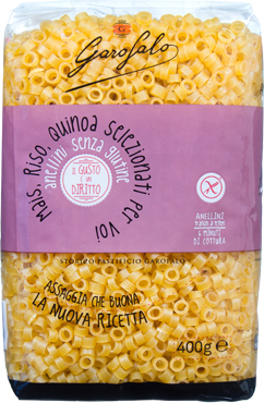 GAROFALO ANELLINI SENZA GLUTINE 400 G - Farmacia Artemisia di Montecuollo Dott. Angelo snc
