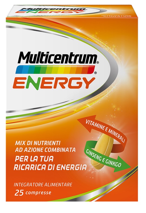 MULTICENTRUM MC ENERGY 25 COMPRESSE - Farmacia Artemisia di Montecuollo Dott. Angelo snc