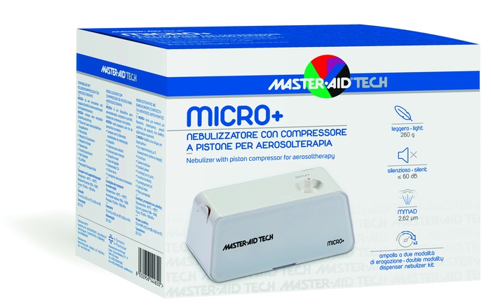 NEBULIZZATORE PISTONE MASTER-AID TECH MICRO+ - Farmacia Artemisia di Montecuollo Dott. Angelo snc