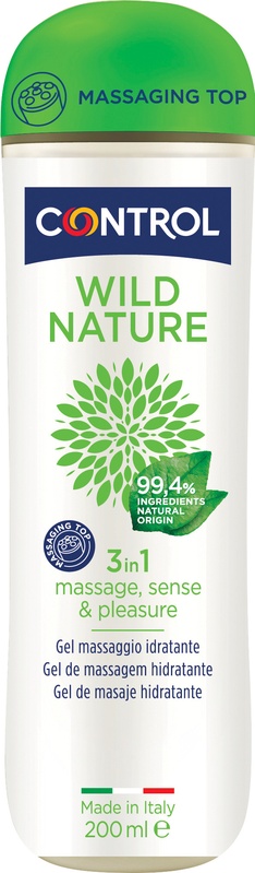 CONTROL WILD NATURE MASSAGE GEL MASSAGGIO 3 IN 1 200 ML - Farmacia Artemisia di Montecuollo Dott. Angelo snc