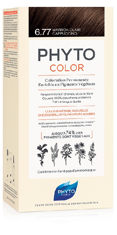 PHYTOCOLOR 6.77 MARR CHIA CAPP 1 LATTE + 1 CREMA + 1 MASCHERA + 1 PAIO DI GUANTI - Farmacia Artemisia di Montecuollo Dott. Angelo snc