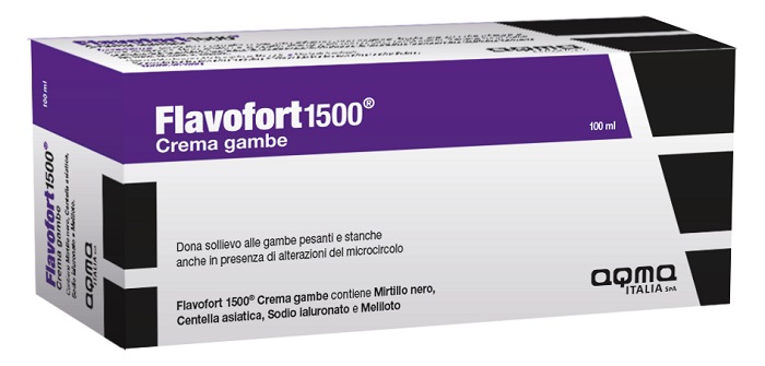 FLAVOFORT 1500 CREMA GAMBE 100 ML - Farmacia Artemisia di Montecuollo Dott. Angelo snc