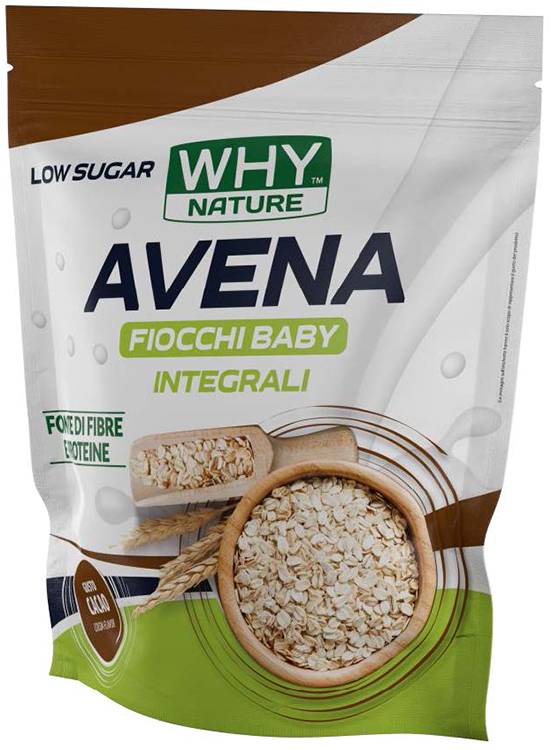 WHYNATURE AVENA FIOCCHI BABY CACAO 1 KG - Farmacia Artemisia di Montecuollo Dott. Angelo snc