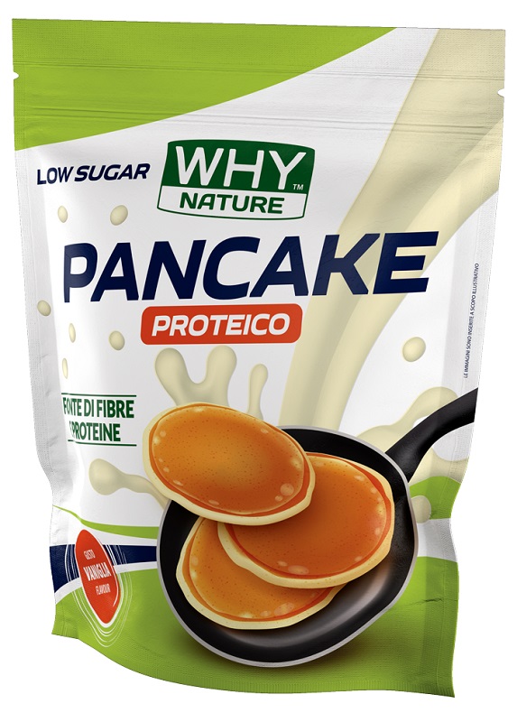WHYNATURE LOW SUGAR PANCAKE VANIGLIA 1000 G - Farmacia Artemisia di Montecuollo Dott. Angelo snc