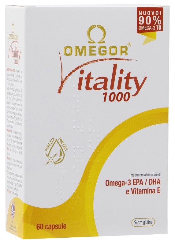 OMEGOR VITALITY 1000 60 CAPSULE MOLLI - Farmacia Artemisia di Montecuollo Dott. Angelo snc